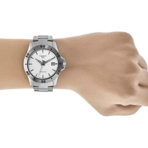 Tissot V8 Classical Silver Men's Watch - Picture 4 of 5
